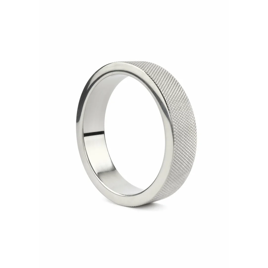 Mr. Steel CrissCross C-Ring 55mm stalowy pierścień anatomiczny