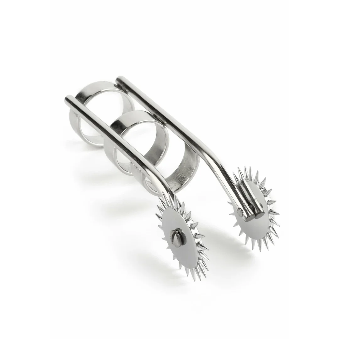 Mr. Steel Double Finger Pinwheel - stalowy model z podwojnym kołkiem sensorycznym