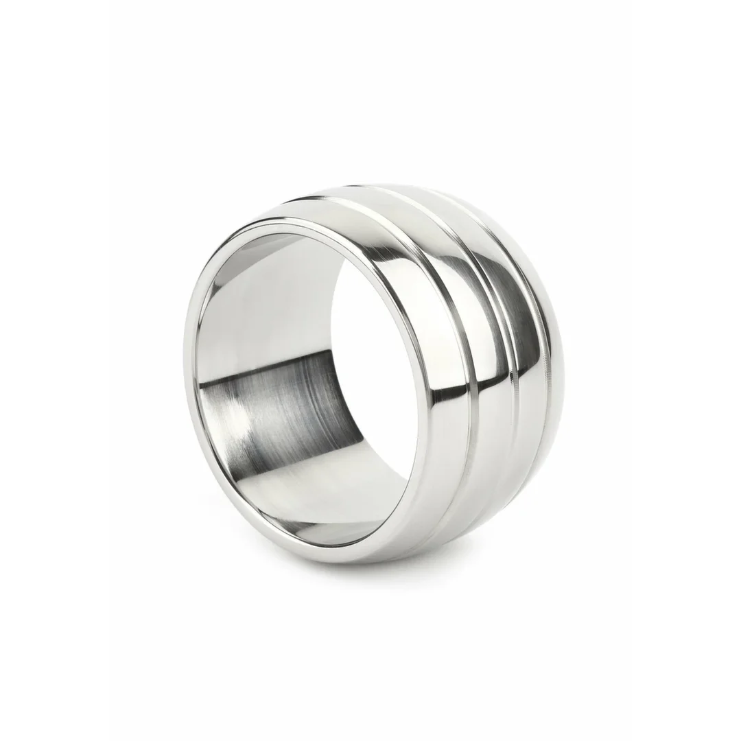 Mr. Steel Oval Barrel C-Ring 45mm stalowy pierścień anatomiczny