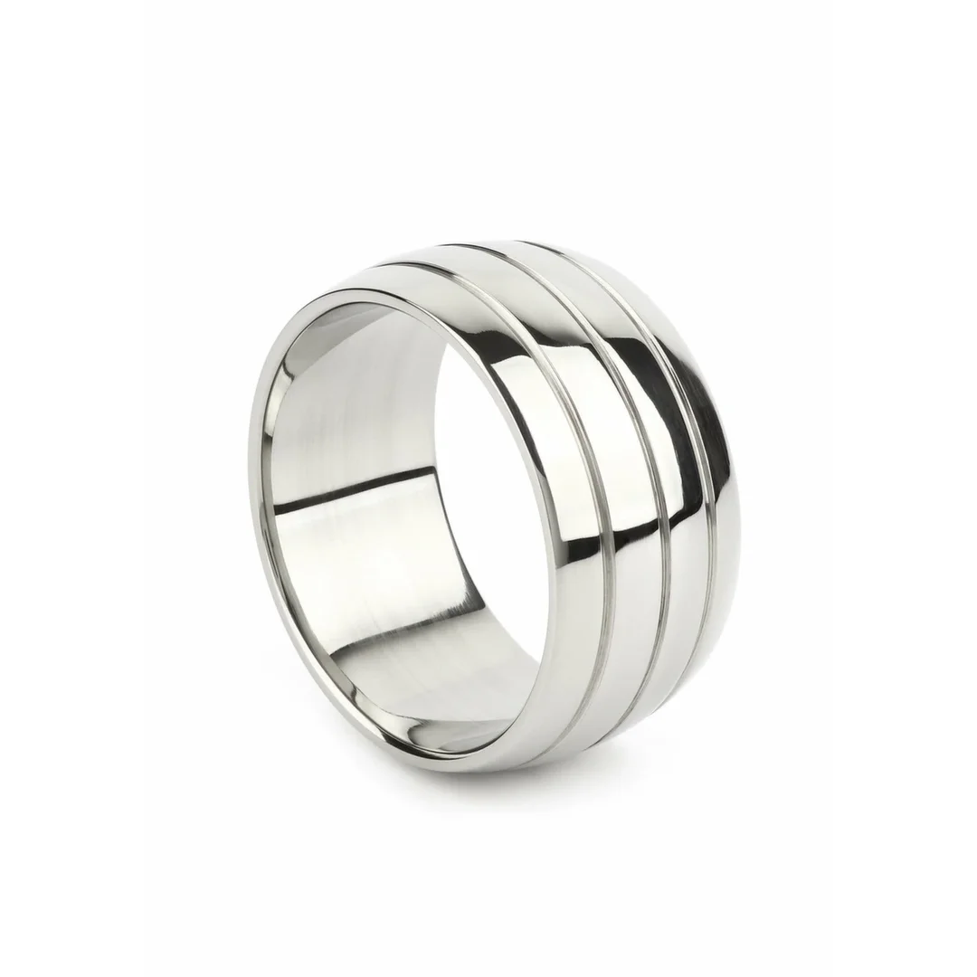Mr. Steel Oval Barrel C-Ring 55mm stalowy pierścień anatomiczny