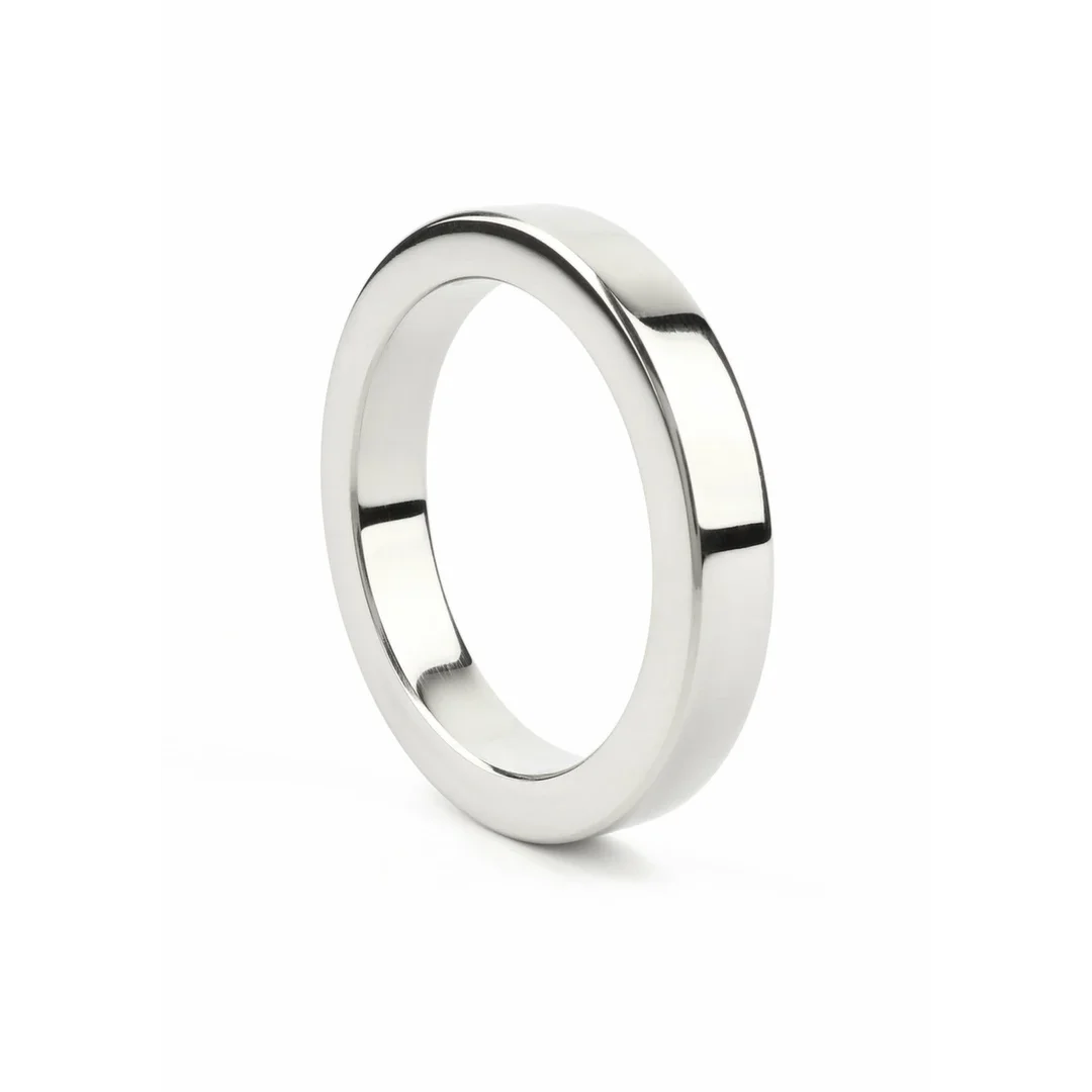 Mr. Steel Premium C-Ring stalowy pierścień 8mm x 40mm minimalistyczny