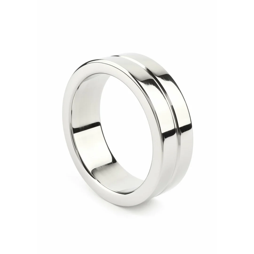 Mr. Steel Single Grooved C-Ring 40mm stalowy pierścień anatomiczny