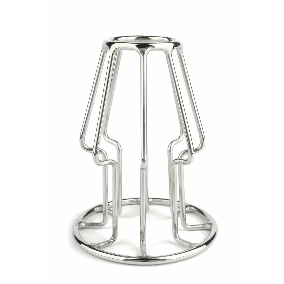 Mr. Steel Trapezoid Plug Medium stalowy, geometryczny, średni rozmiar