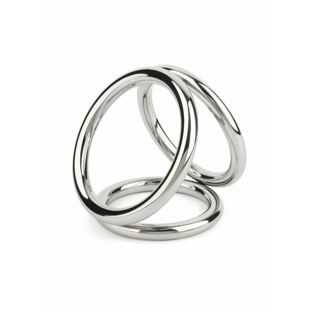 Mr. Steel Triad Chamber C-Ring Small stalowy pierścień potrojny