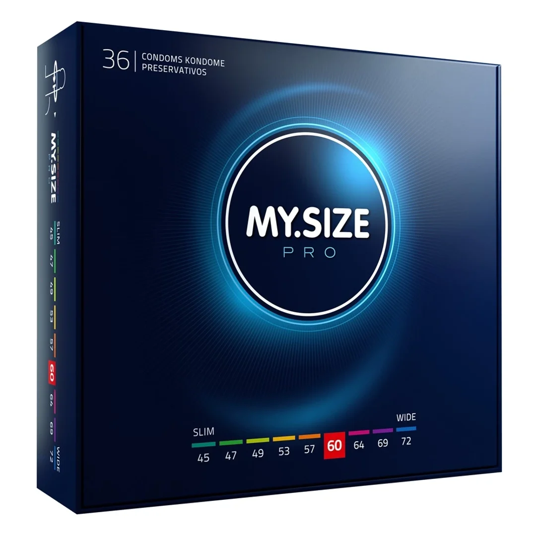 MY.SIZE PRO 60 mm - prezerwatywy Vytex ultracienkie 36 szt.