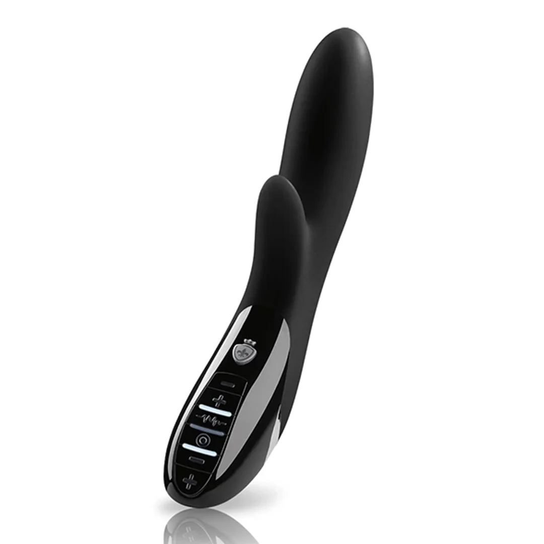 Mystim Daring Danny eStim Black - wibrator z elektrostymulacją, silikon