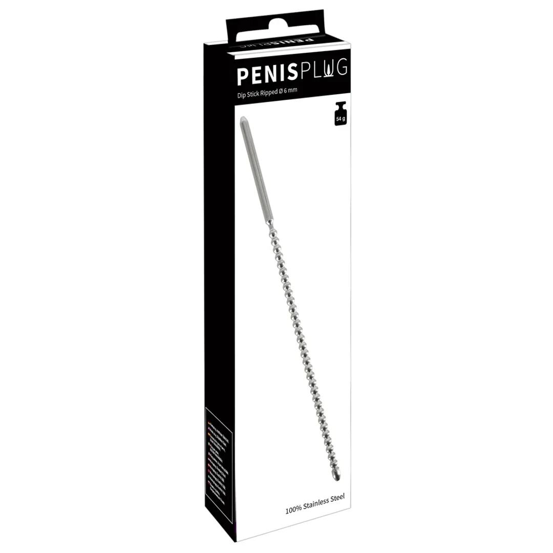 Mystim Plug Dilator ze stali nierdzewnej 24 cm, kulisty kształt