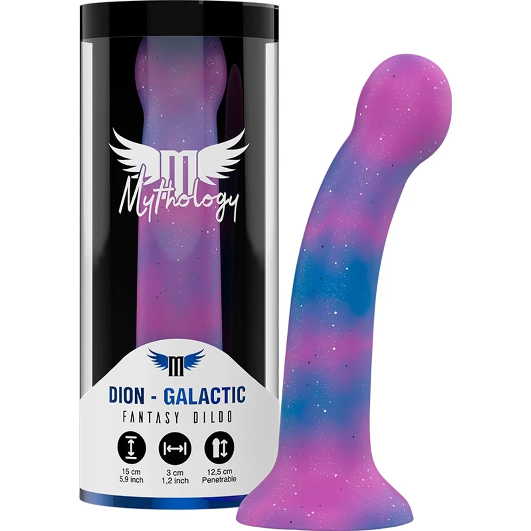MYTHOLOGY Dion Galactic S - anatomiczny model silikonowy z bazą, 15 cm