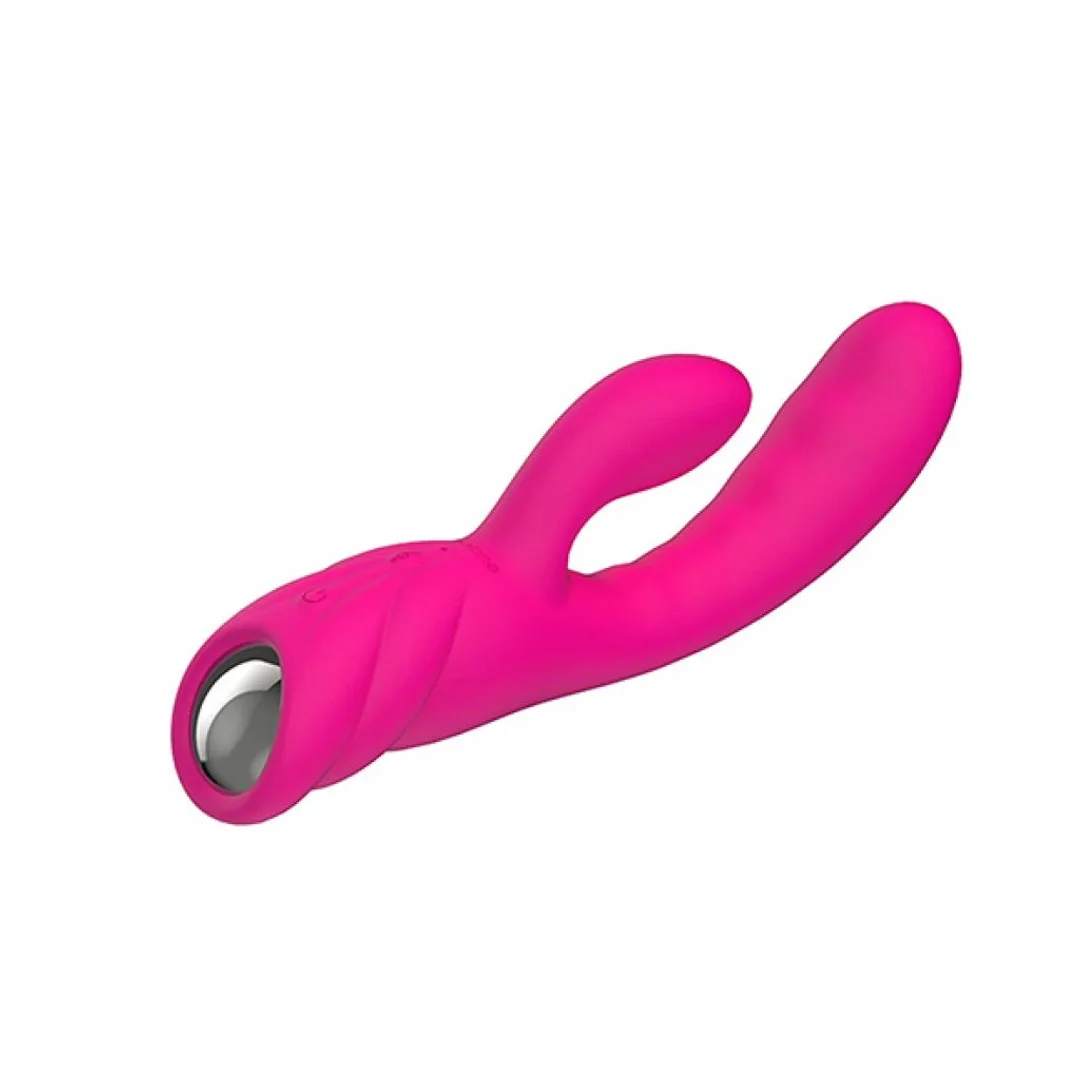 Nalone Pure Pink - masażer z podwojnym silnikiem i funkcją podgrzewania