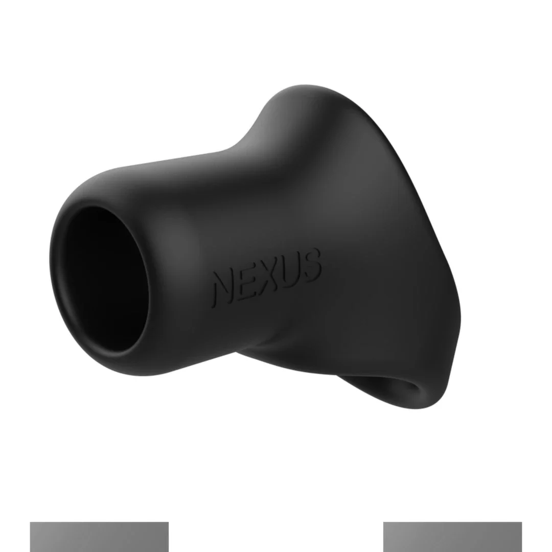 Nexus Rise silikonowy pierścień podwojny czarny - elastyczny uchwyt