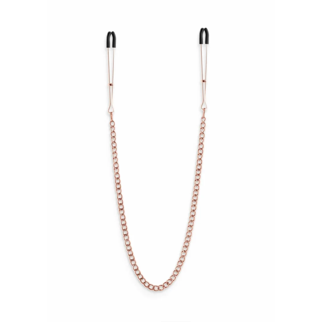 NS Novelties Nipple Clamps DC3 - regulowane klamry z silikonowymi końcowkami