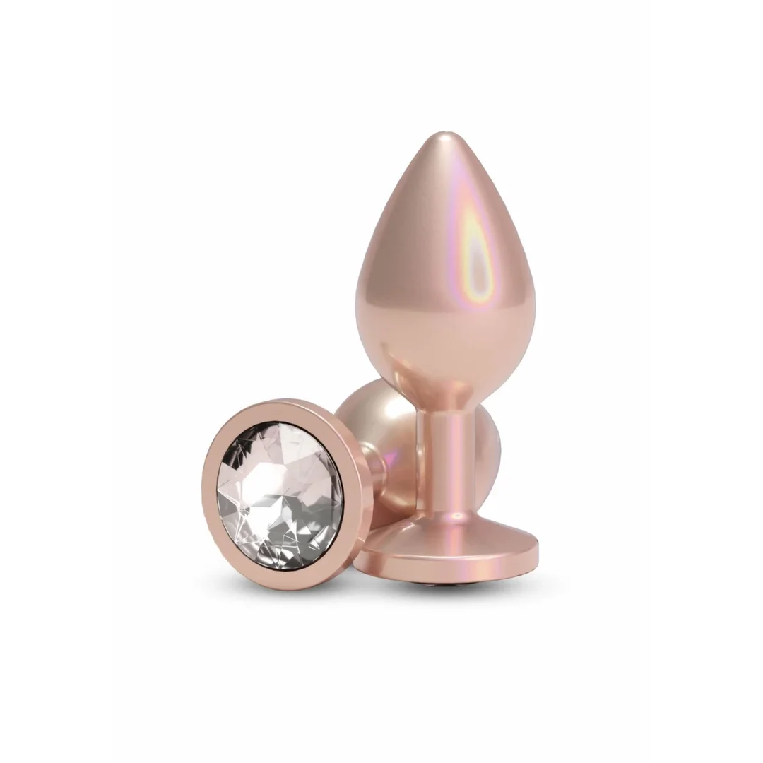 nsnovelties Iridescent Plug Medium chromowana anatomiczna średnia