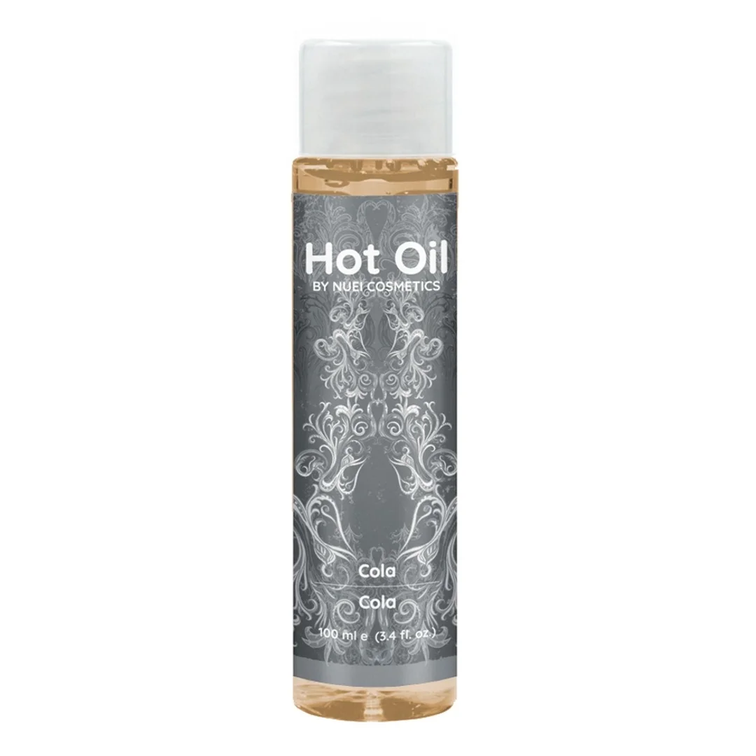 NUEI Hot Oil Cola - Olejek do masażu rozgrzewający 100 ml, aromat coli