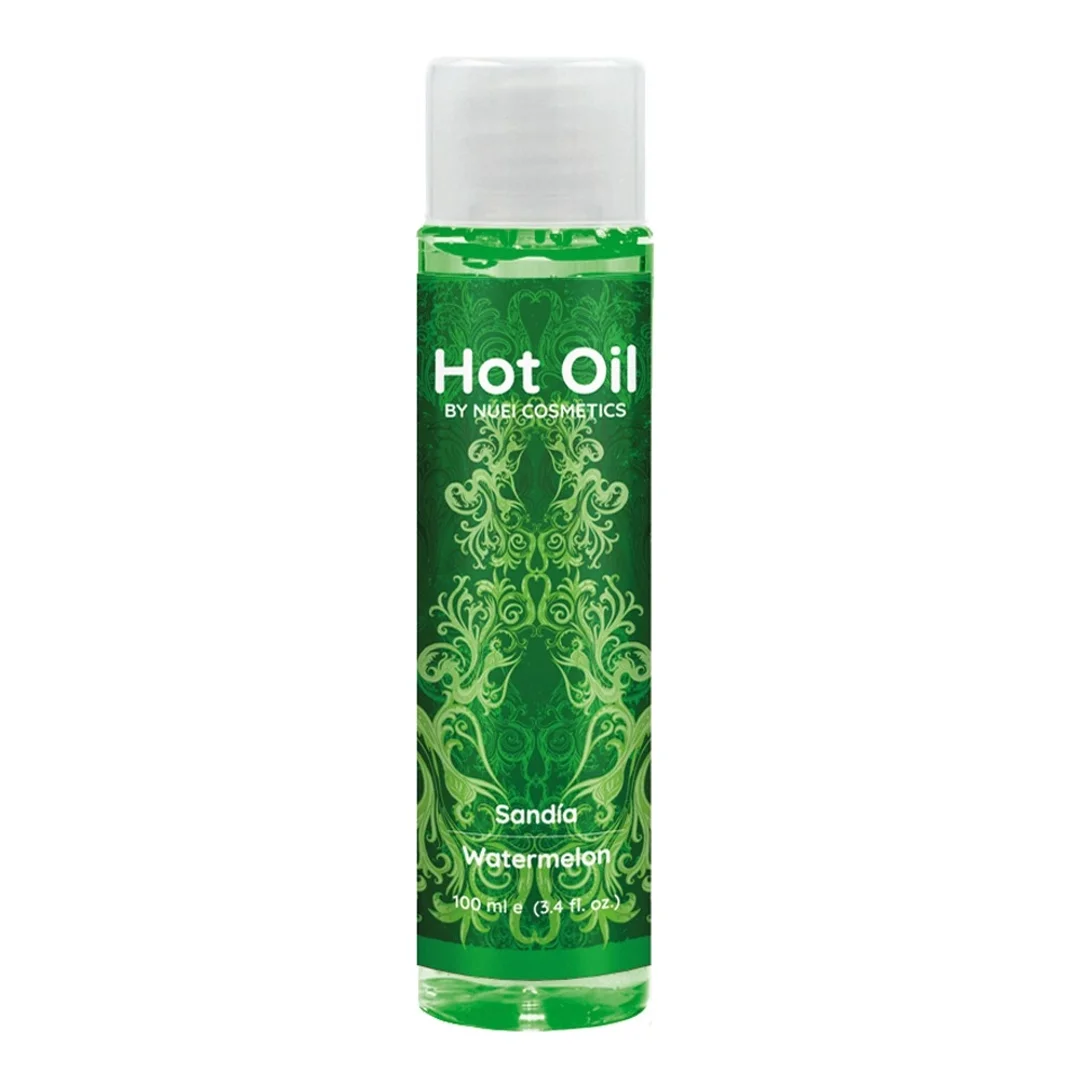 Nuei Hot Oil Watermelon - Rozgrzewający olejek do masażu 100 ml