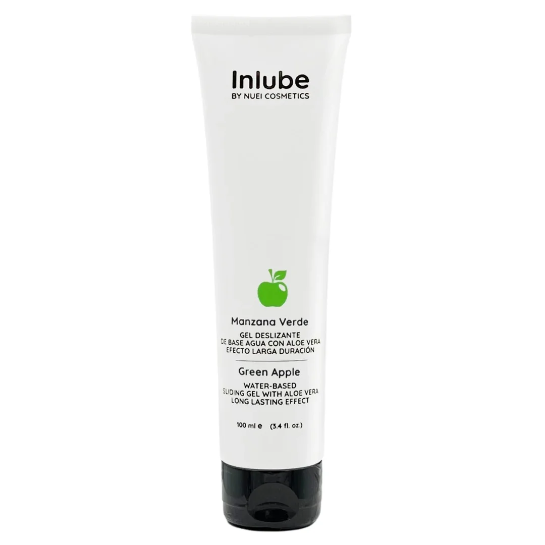 NUEI Inlube Lubrykant Wegański Zielone Jabłko 100ml na Bazie Wody
