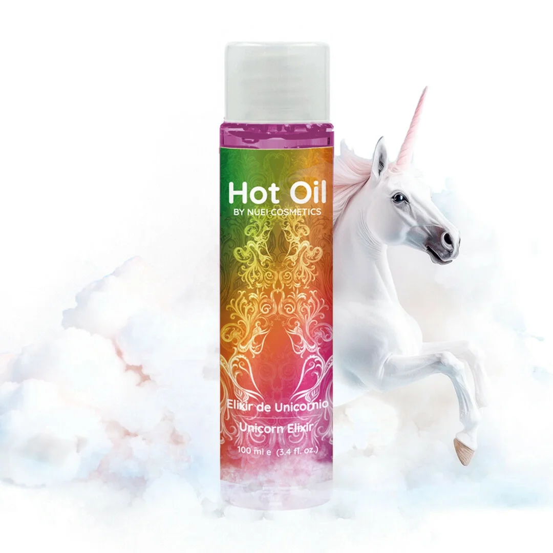 Nuei Warming Massage Gel Unicorn Elixir 100 ml - rozgrzewający żel do masażu
