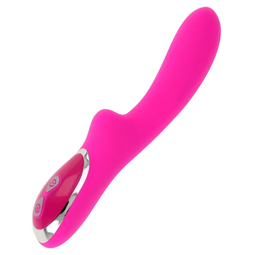 OHMAMA Model Rabbit Magnetyczny System 10 Trybow Rożowy 21cm