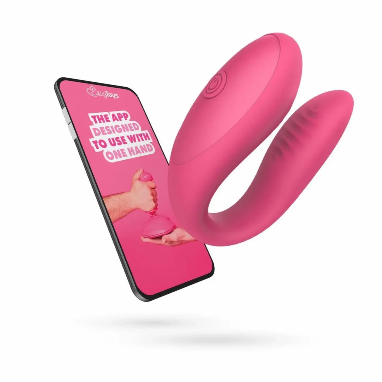 EasyConnect Orio - Wibrujący model dla par, sterowanie aplikacją, fioletowy