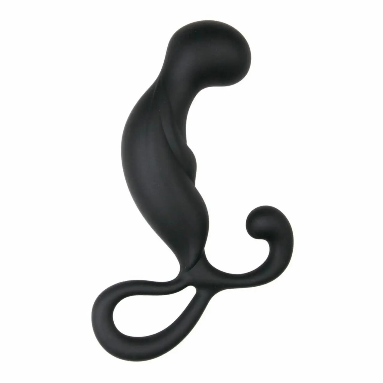Sway Curved Black - Anatomiczny masażer stref intymnych silikonowy