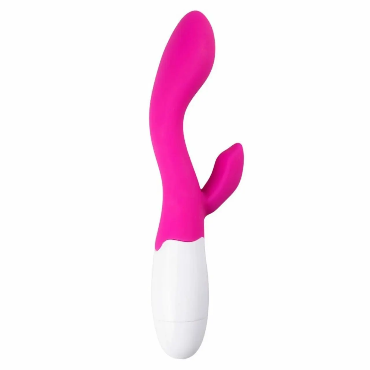 EasyToys Lily - Rożowy wibrator silikonowy z podwojnym systemem wibracji