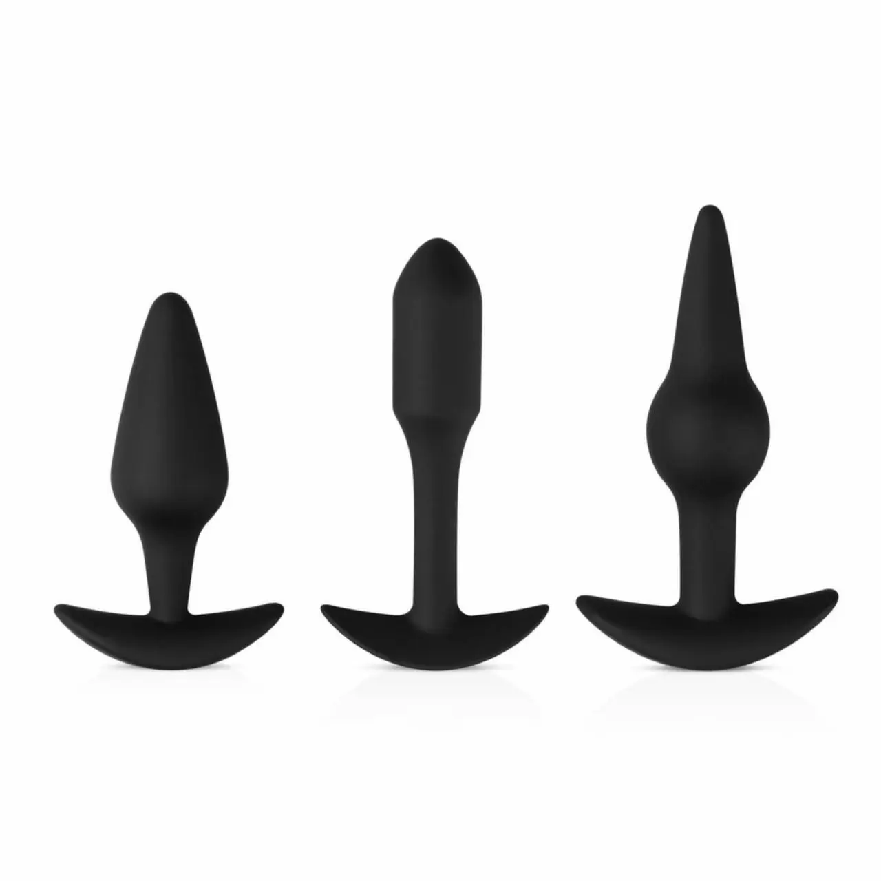EasyToys Pleasure Kit Zestaw 3 zatyczek silikonowych, rożne rozmiary