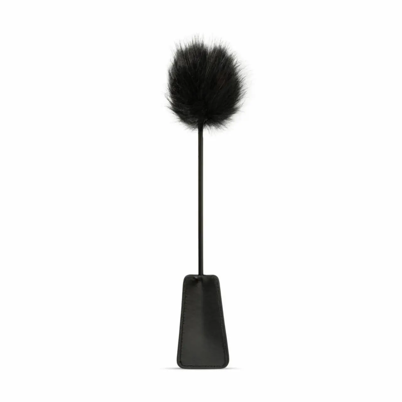 TeaseMe Duo Tickler & Whip Black 2w1 - piorka i bat do masażu 39 cm