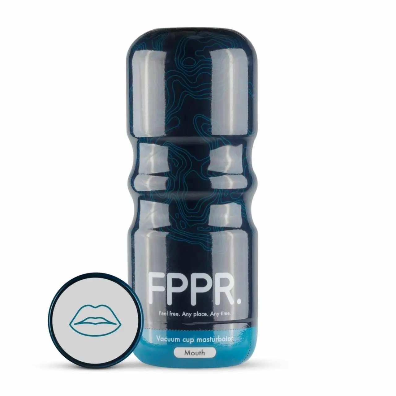 FPPR Model Mouth White - Anatomiczna maszyna intymna z realistyczną teksturą