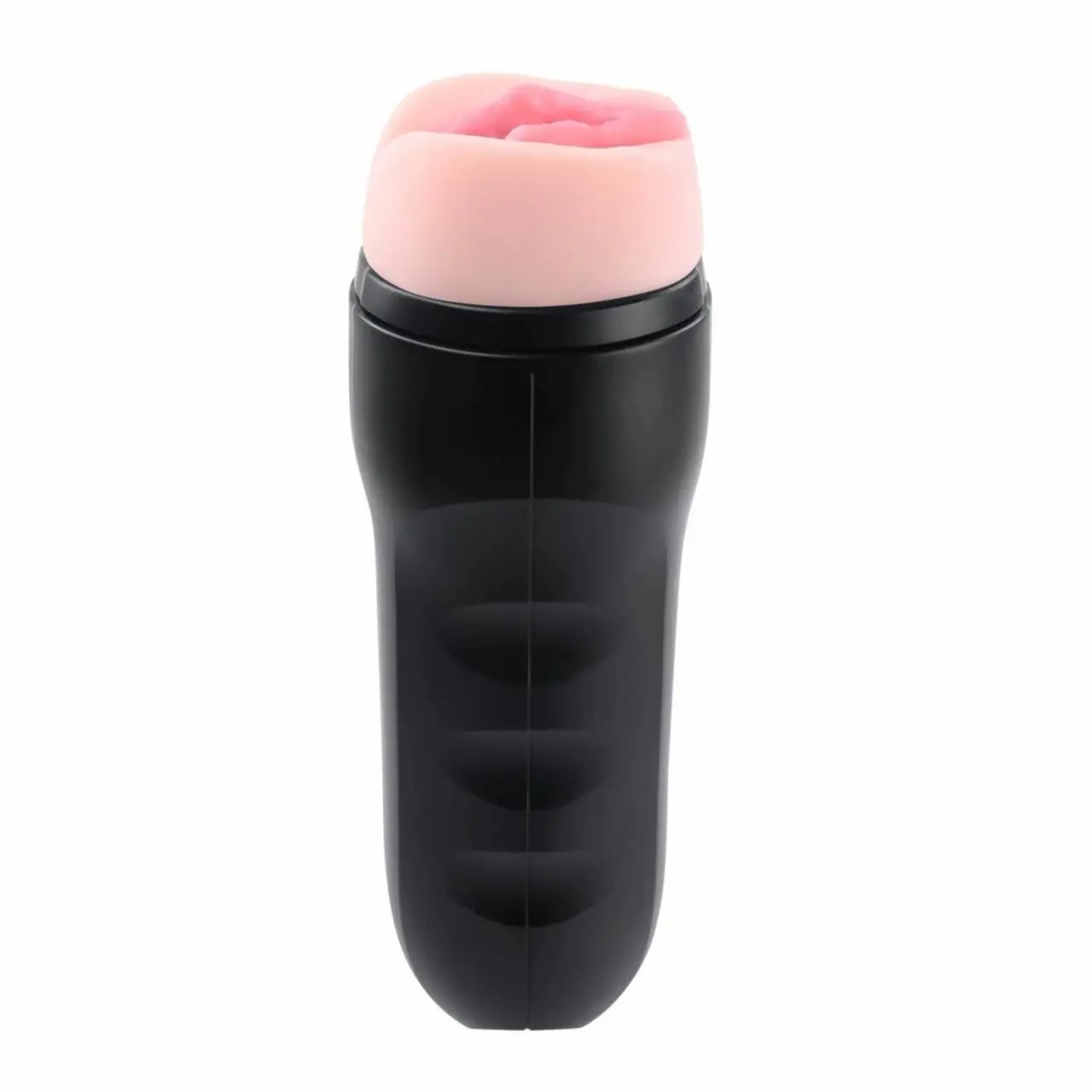 Evolved Grip It Light Pink - Anatomiczny model z wibrującym pierścieniem