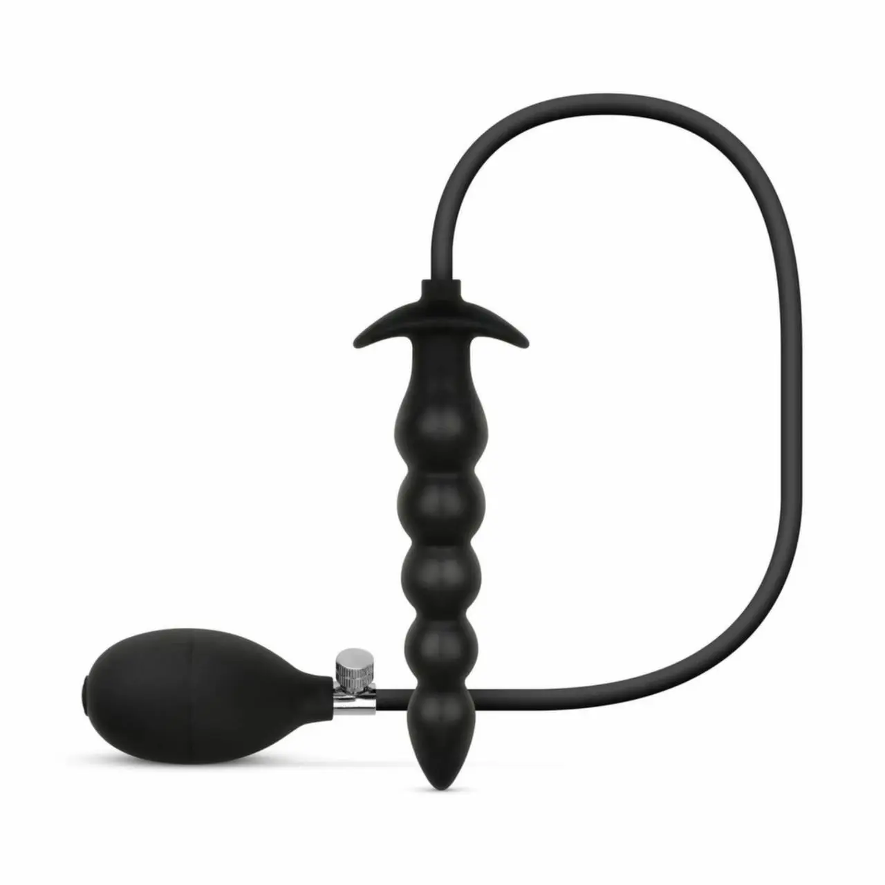 Anal Collection Model 20 cm Czarny - Regulowany Korek Intymny z Pompką