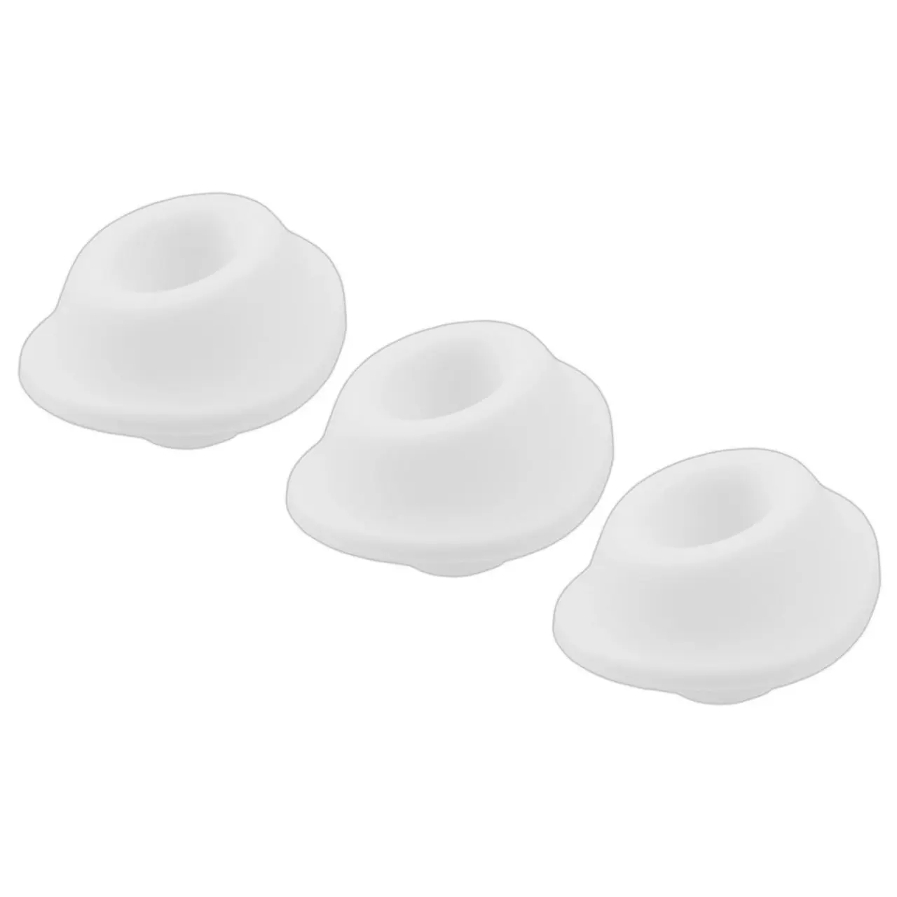 Womanizer W-Heads S White - Zapasowe Nakładki Silikonowe 3 szt. Rozmiar S