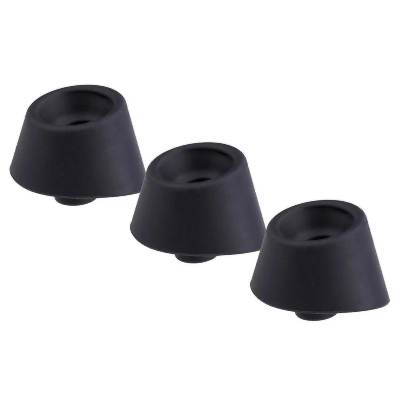 Womanizer W-Heads 3x Black S - Zapasowe Nasadki Silikonowe Duo/Duo2