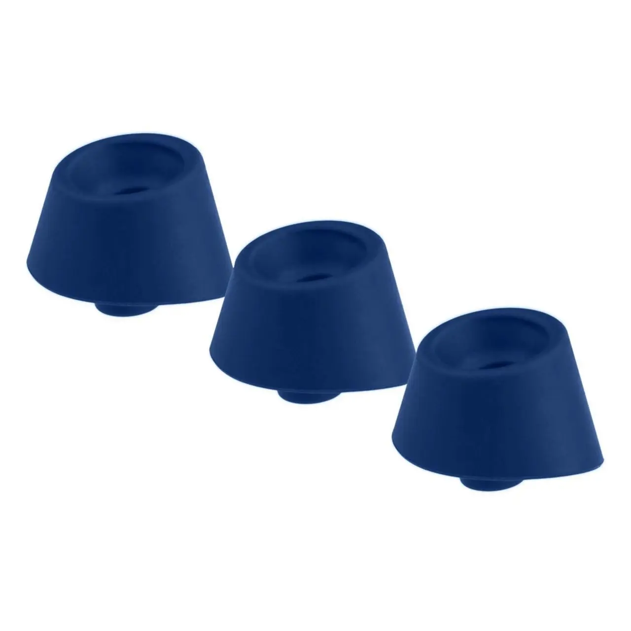 Womanizer Heads Duo M Blueberry - Zapasowe Nakładki Silikonowe 3 szt.