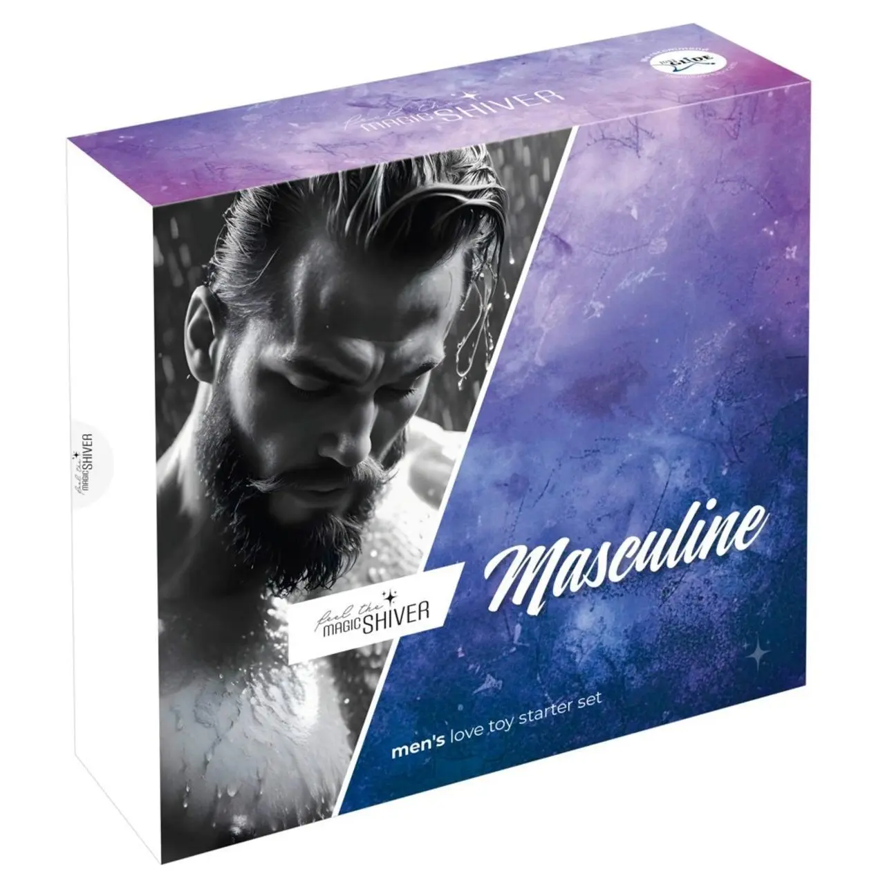 You2Toys Magic Shiver Masculine - kompaktowa maszyna intymna z miękką teksturą