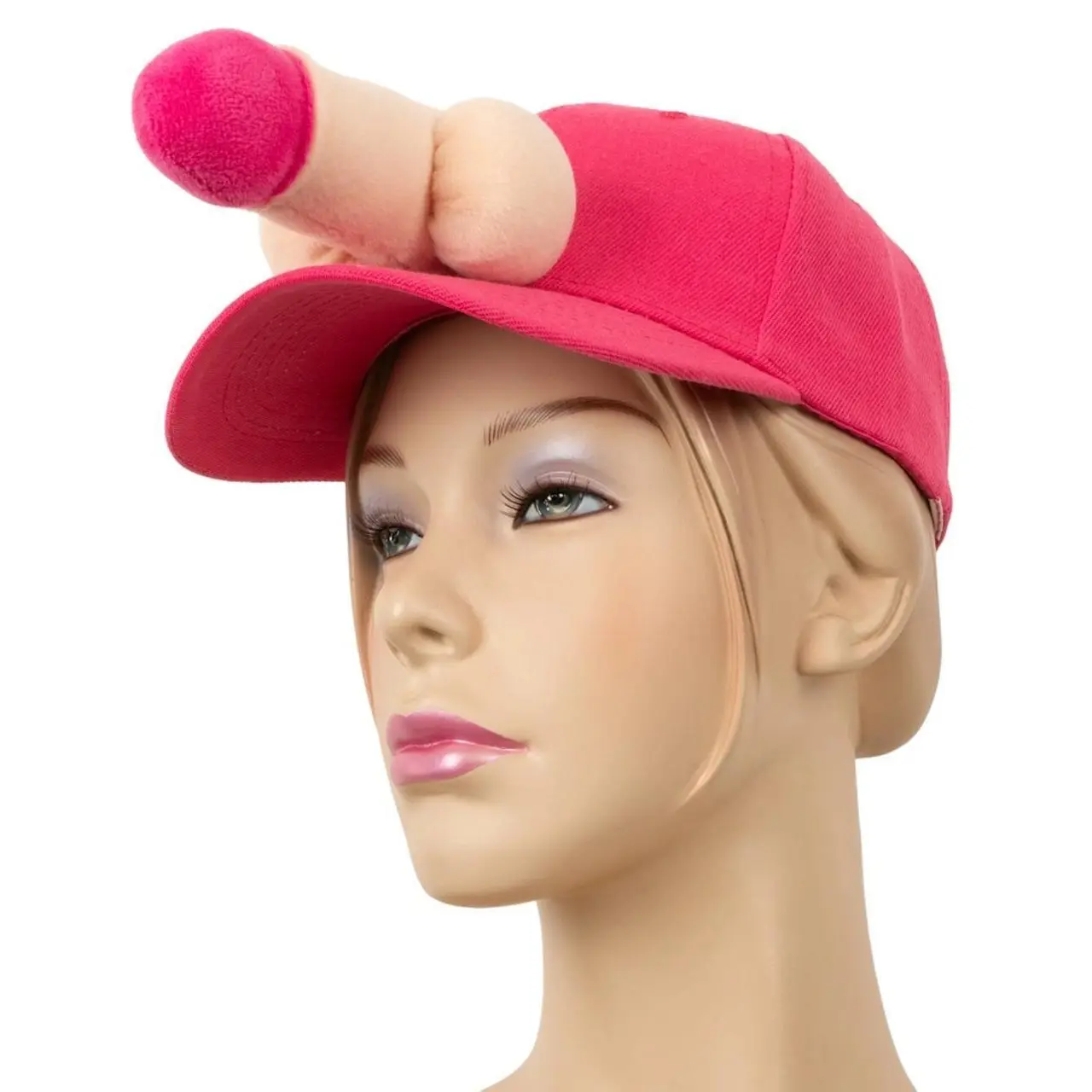You2Toys Rożowa czapka z daszkiem z pluszową aplikacją imprezową