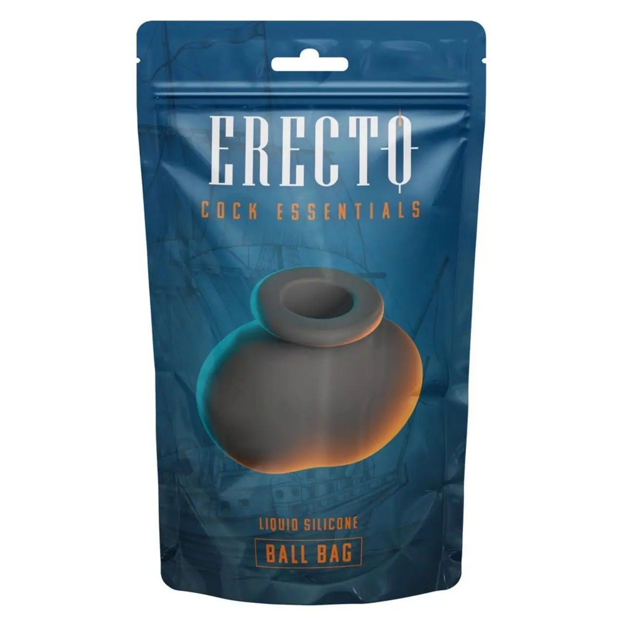 Erecto Ball Ring Liquid Silicone anatomiczny pierścień do jąder 7x8,5 cm