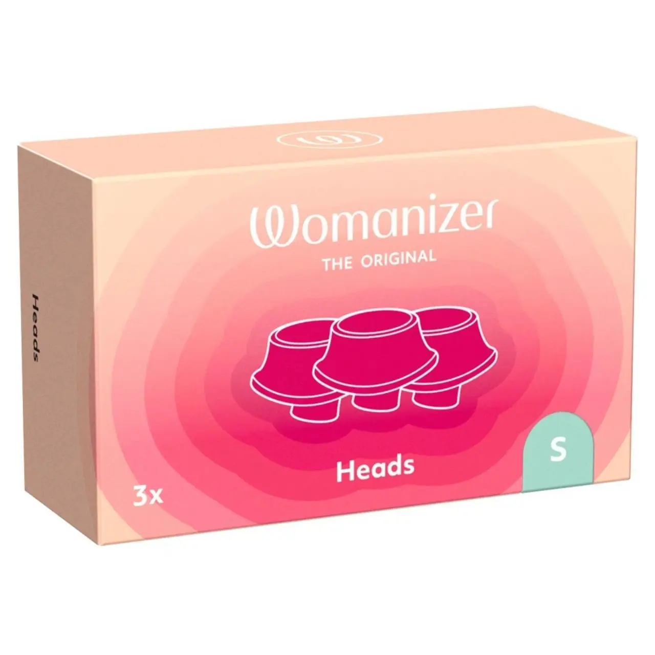 Womanizer Next Heads S Zapasowe Końcowki Silikonowe 3 sztuki