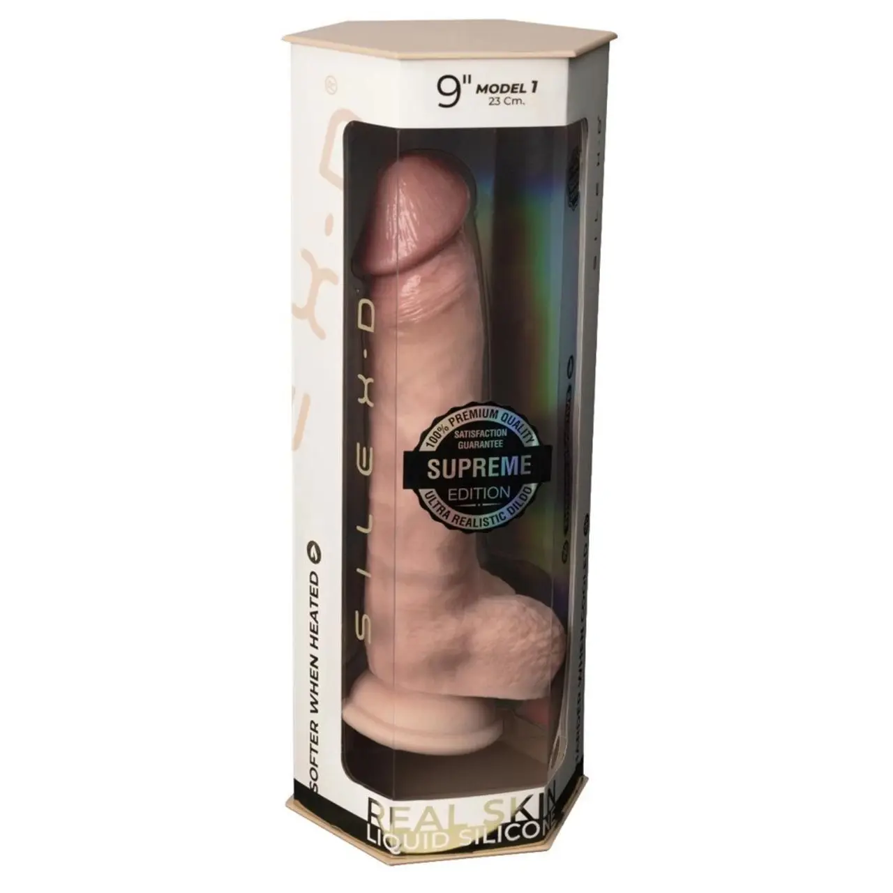 SILEXD Model 1 Real Skin 9" - anatomiczny model z materiału Real Skin