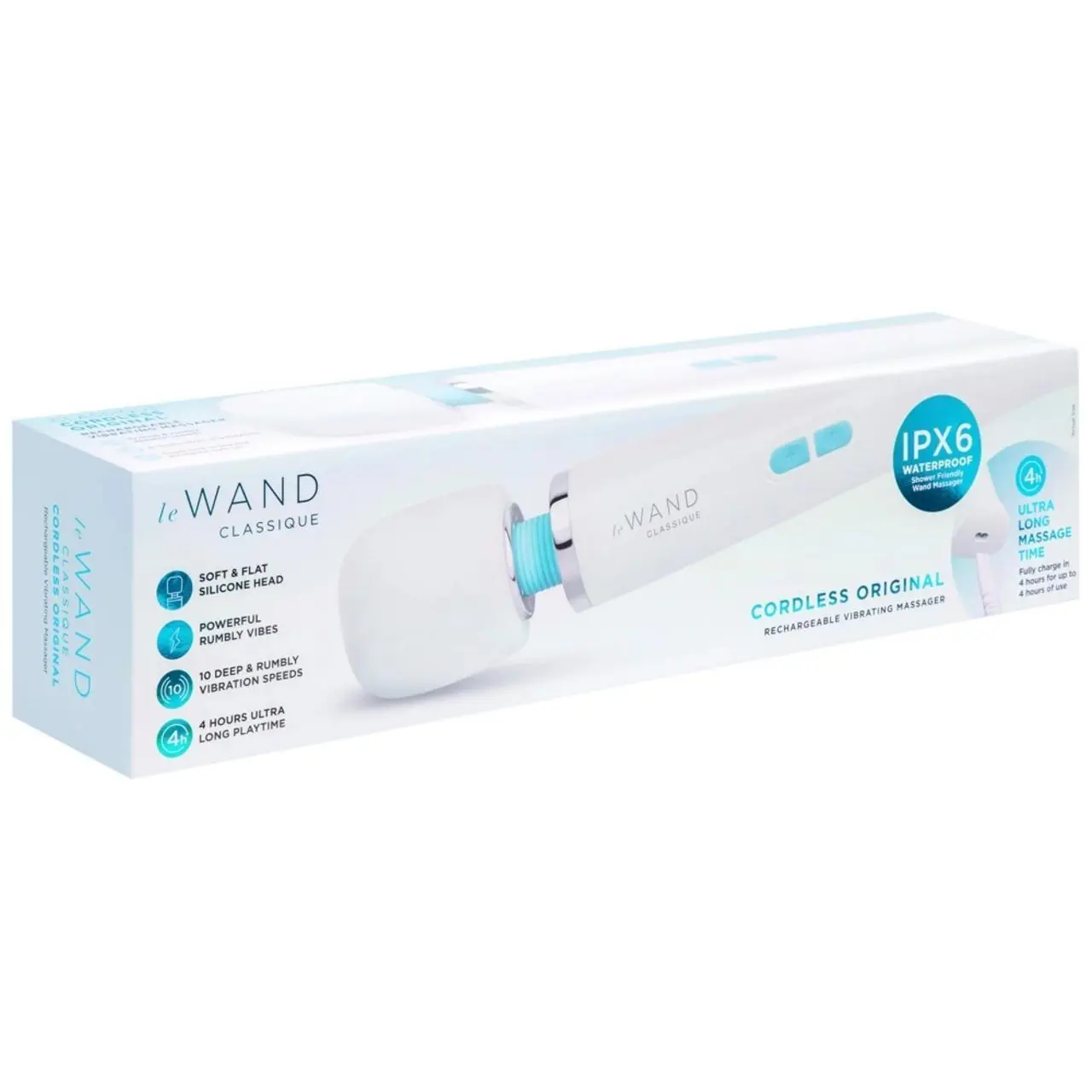 le WAND Classique Cordless Rechargeable biały masażer bezprzewodowy