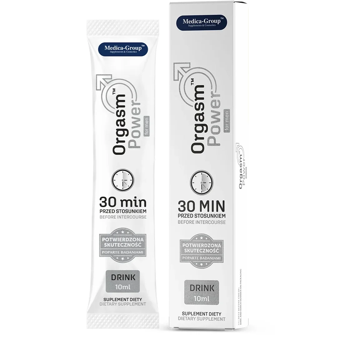 Orgasm Power For Men Drink 10ml - Suplement z Guaraną i Maca