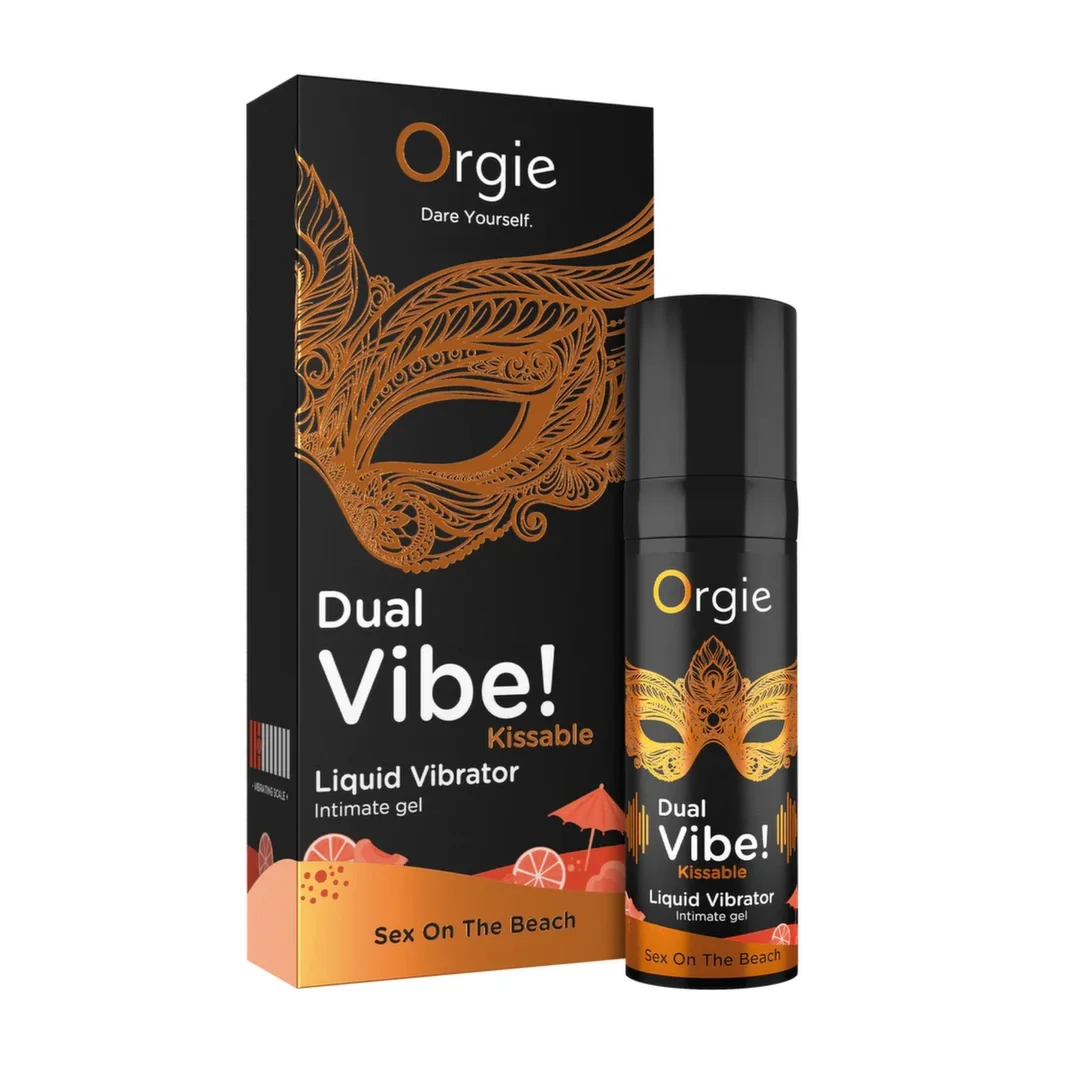 Orgie Dual Vibe! Koktajl smakowy Sex On The Beach, żel aromatyczny 30 ml