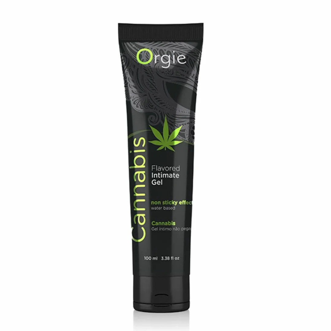 ORGIE Lube Tube Cannabis 100ml - żel intymny wodny o aromacie konopi
