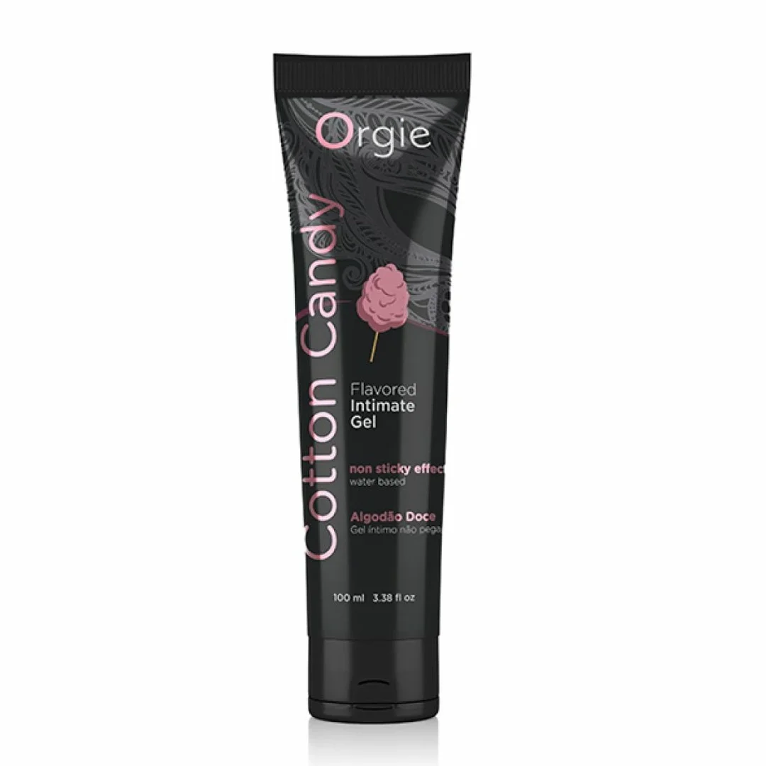 Orgie Lube Tube Cotton Candy żel intymny wodny 100ml smak waty cukrowej