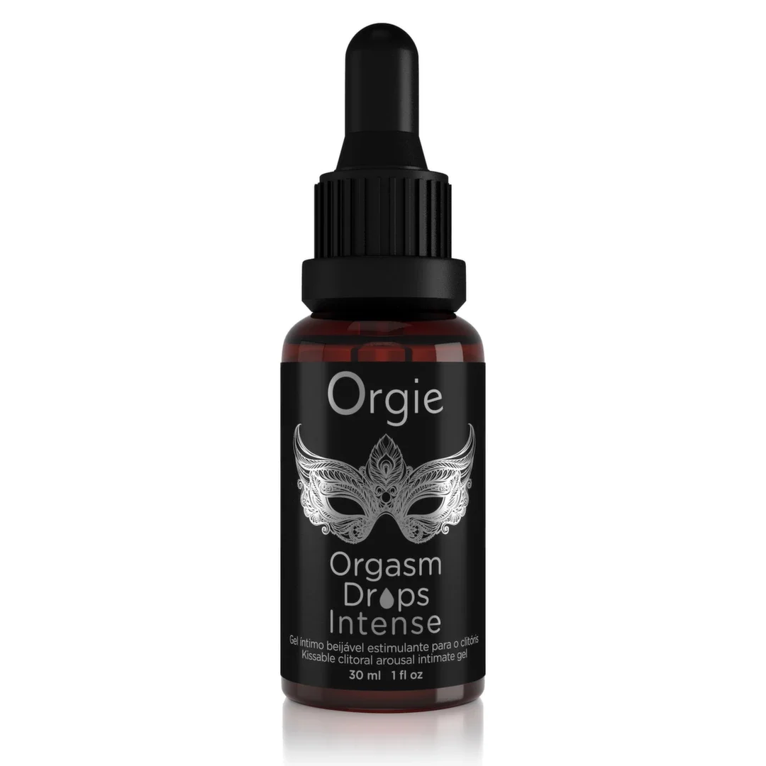 Orgie Orgasm Drops Intense 30ml - żel intymny jadalny o smaku jabłka