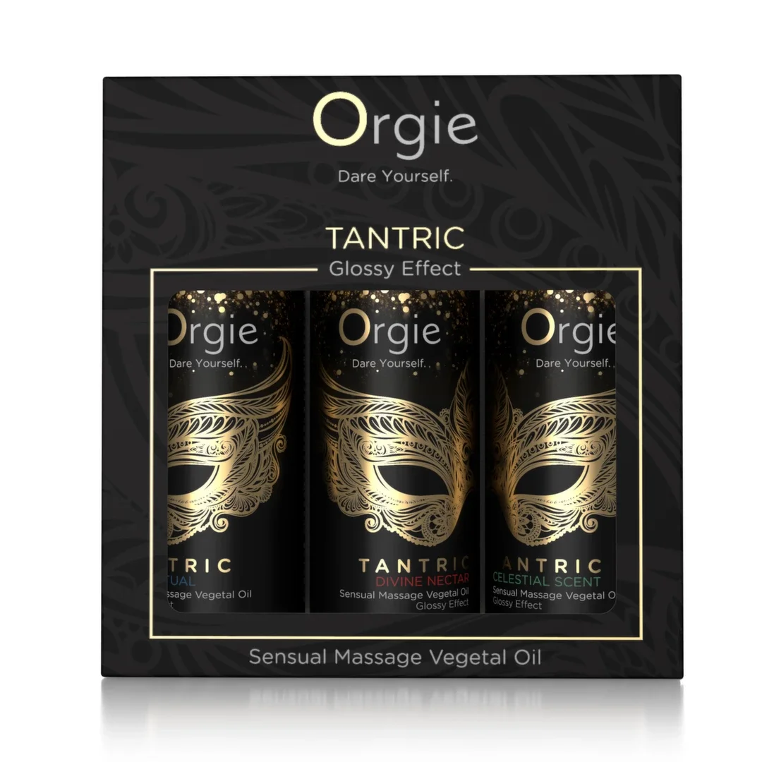 Orgie Tantric Mini Size Set zestaw olejkow do masażu 3x30ml