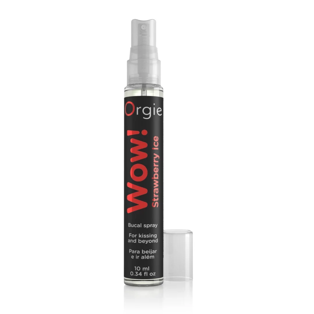 Orgie Wow! Strawberry Ice Spray doustny 10ml mięta truskawka