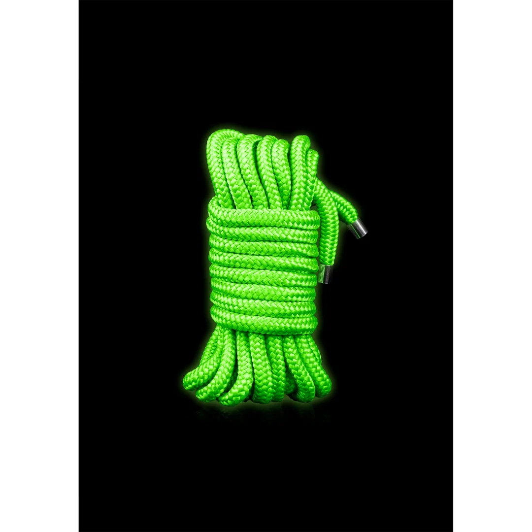 Ouch! Lina fluorescencyjna świecąca 5 m zielona - Glow in the Dark