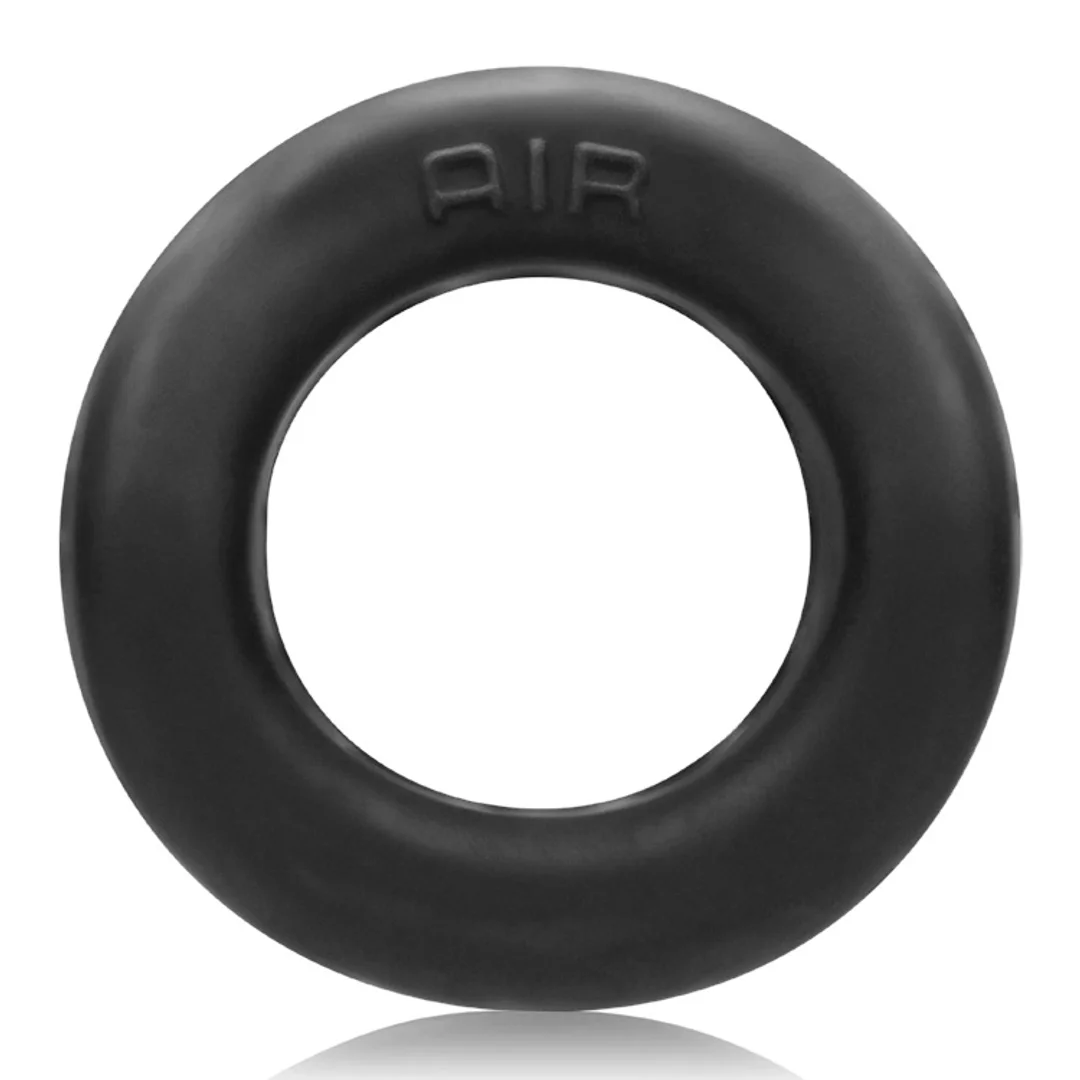 Oxballs Air Airflow pierścień intymny Black Ice lekki silikonowy