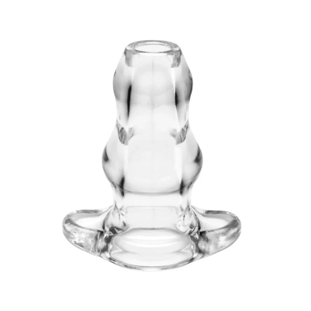 Perfect Fit Double Tunnel Plug Medium Clear - Zatyczka tunelowa średnia, przezroczysta