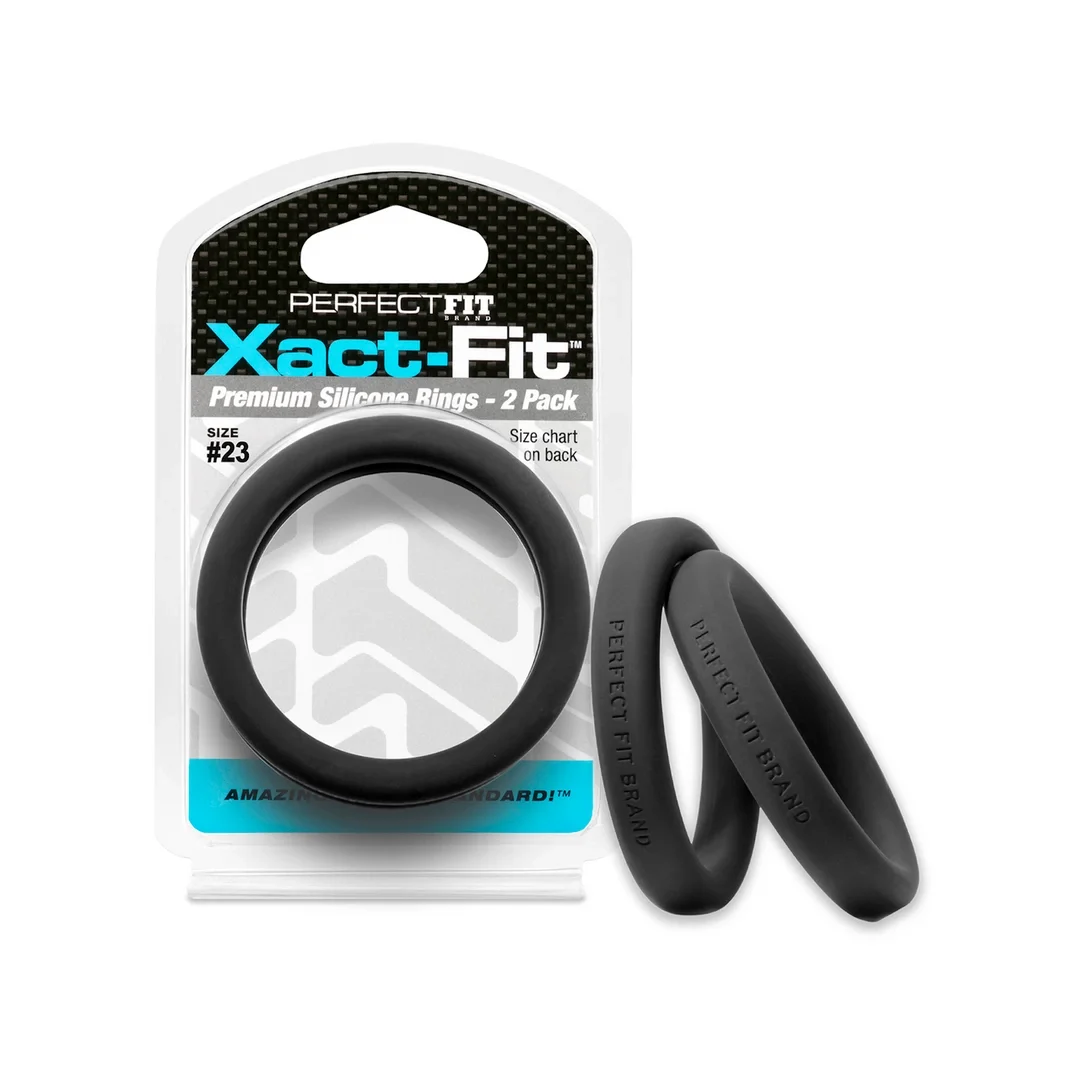Perfect Fit Xact-Fit #23 - Zestaw dwoch elastycznych pierścieni dopasowujących