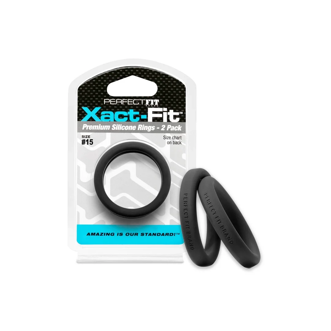 Perfect Fit Xact-Fit Zestaw Pierścieni Model #15 - 2 sztuki, elastyczne